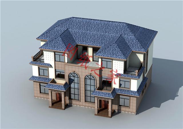 6套農(nóng)村三層別墅設(shè)計圖，造價合理，外觀高端！