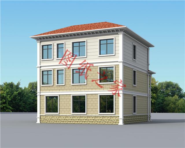 6套農(nóng)村三層別墅設(shè)計圖，造價合理，外觀高端！