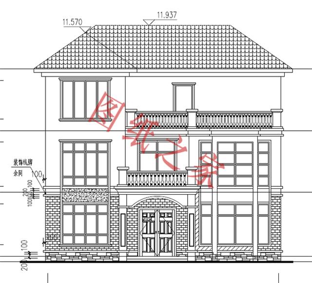 6套農(nóng)村三層別墅設(shè)計圖，造價合理，外觀高端！