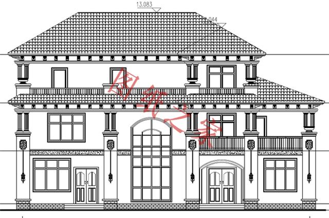 5套三層別墅設(shè)計圖，結(jié)構(gòu)合理舒適，造價實惠。