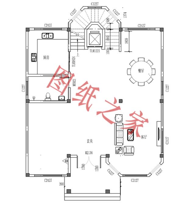 5套三層別墅設(shè)計圖，結(jié)構(gòu)合理舒適，造價實惠。