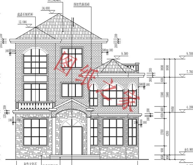 5套三層別墅設(shè)計圖，結(jié)構(gòu)合理舒適，造價實惠。