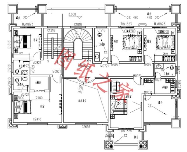 5套三層別墅設(shè)計圖，結(jié)構(gòu)合理舒適，造價實惠。