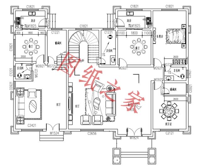 5套三層別墅設(shè)計圖，結(jié)構(gòu)合理舒適，造價實惠。