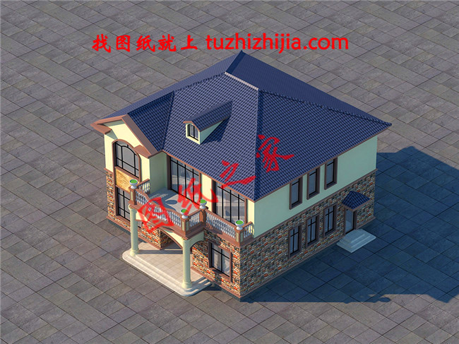 5套農(nóng)村二層樓簡(jiǎn)單大氣的設(shè)計(jì)圖紙，回老家自建正合適