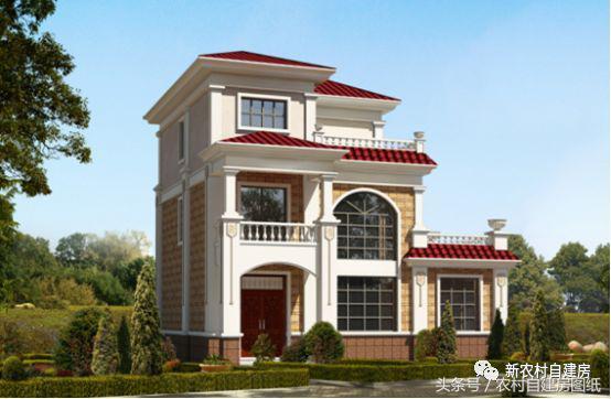 爆款歐式別墅設計圖， 布局合理，外觀新穎！