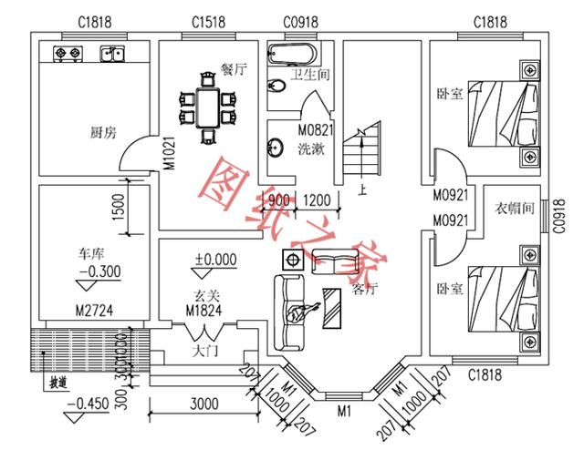 6套農(nóng)村三層別墅設(shè)計(jì)圖，外觀大氣、造價(jià)低廉！