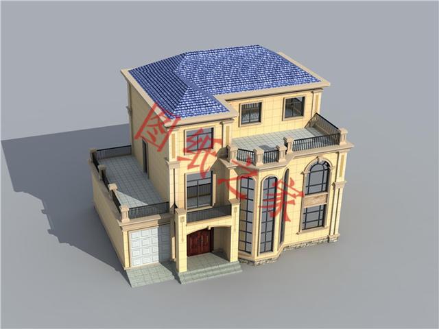 6套農(nóng)村三層別墅設(shè)計(jì)圖，外觀大氣、造價(jià)低廉！