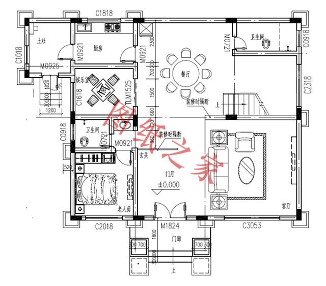6套農(nóng)村三層別墅設(shè)計(jì)圖，外觀大氣、造價(jià)低廉！