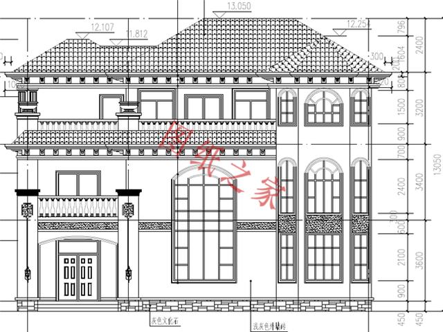 6套農(nóng)村三層別墅設(shè)計(jì)圖，外觀大氣、造價(jià)低廉！