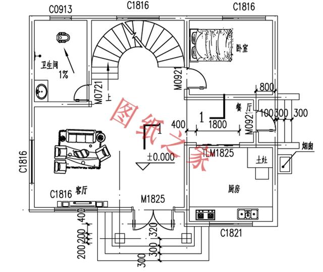 6套農(nóng)村三層別墅設(shè)計(jì)圖，外觀大氣、造價(jià)低廉！