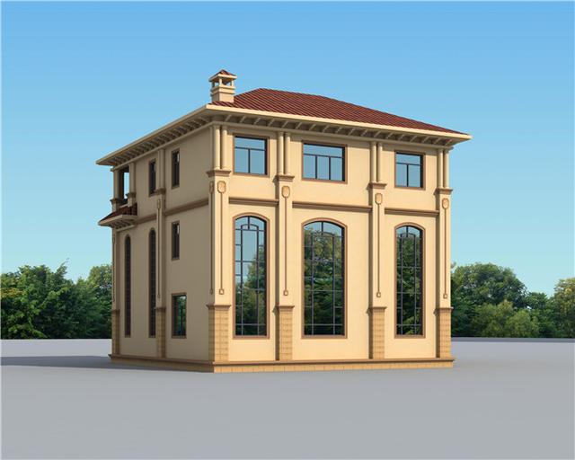 6套農(nóng)村三層別墅設(shè)計(jì)圖，外觀大氣、造價(jià)低廉！