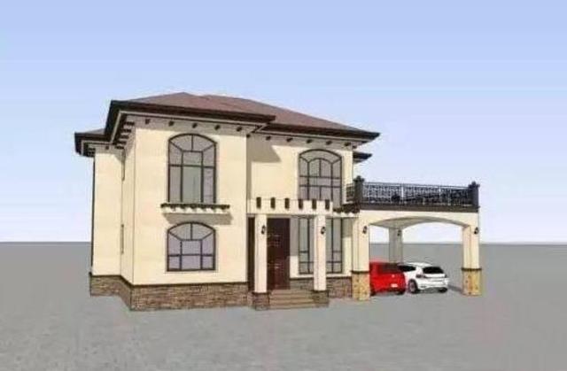 新款農(nóng)村自建房，清新雅致，沉穩(wěn)大氣，你值得參考！