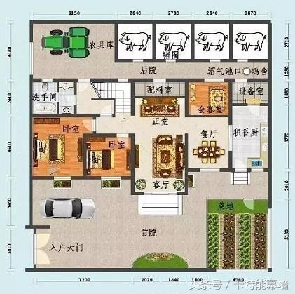 農(nóng)村自建房，設(shè)計(jì)合理，造價(jià)低！