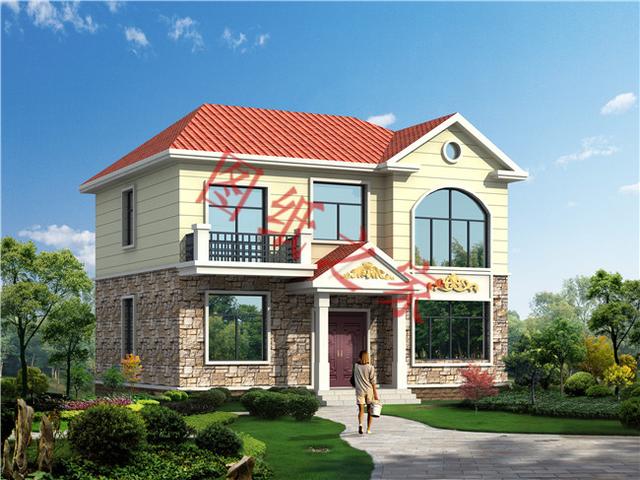 農(nóng)村二層自建房設(shè)計(jì)圖，造價(jià)低廉，您理想的首選！