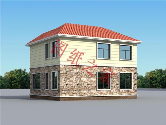 農(nóng)村二層自建房設(shè)計(jì)圖，造價(jià)低廉，您理想的首選！