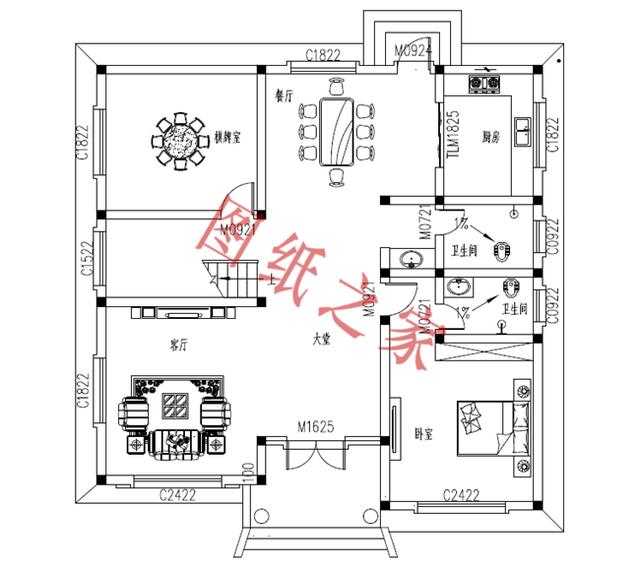 農(nóng)村二層自建房設(shè)計(jì)圖，造價(jià)低廉，您理想的首選！