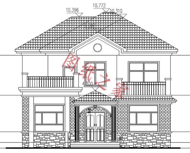 農(nóng)村二層自建房設(shè)計(jì)圖，造價(jià)低廉，您理想的首選！