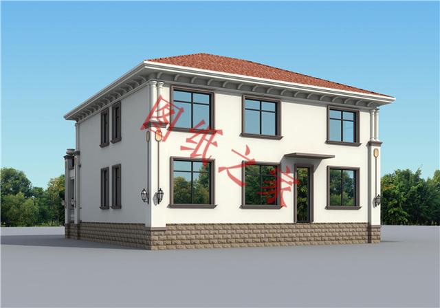 農(nóng)村二層自建房設(shè)計(jì)圖，造價(jià)低廉，您理想的首選！