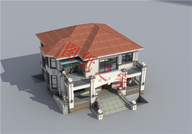 農(nóng)村二層自建房設(shè)計(jì)圖，造價(jià)低廉，您理想的首選！