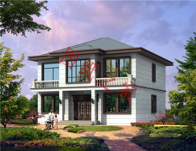 農(nóng)村二層自建房設(shè)計(jì)圖，造價(jià)低廉，您理想的首選！