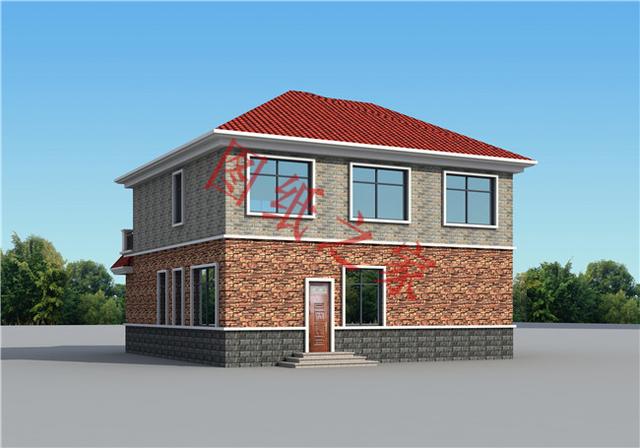 農(nóng)村二層自建房設(shè)計(jì)圖，造價(jià)低廉，您理想的首選！