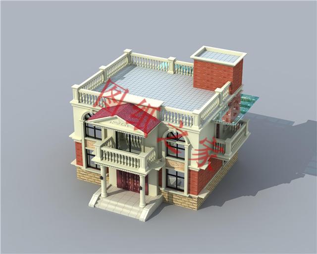 農(nóng)村二層自建房設(shè)計(jì)圖，造價(jià)低廉，您理想的首選！