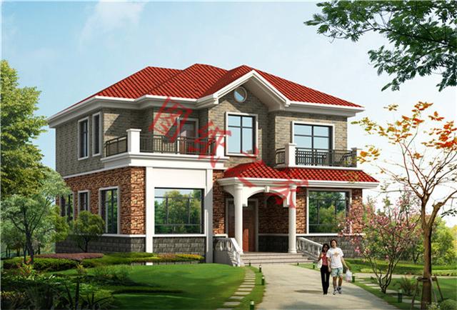 農(nóng)村二層自建房設(shè)計(jì)圖，造價(jià)低廉，您理想的首選！