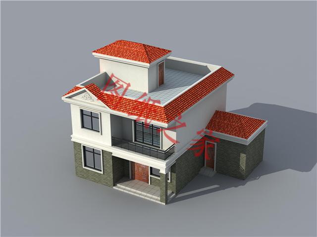 農(nóng)村二層自建房設(shè)計(jì)圖，造價(jià)低廉，您理想的首選！