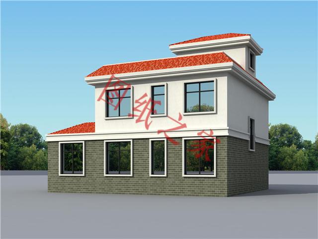 農(nóng)村二層自建房設(shè)計(jì)圖，造價(jià)低廉，您理想的首選！