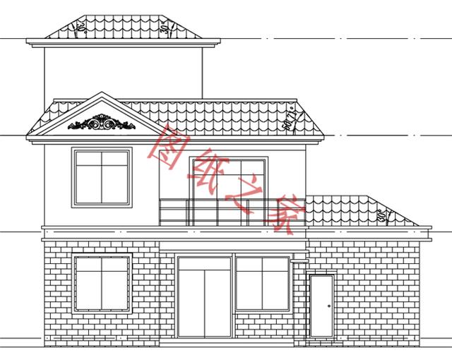 農(nóng)村二層自建房設(shè)計(jì)圖，造價(jià)低廉，您理想的首選！