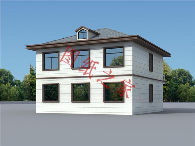 農(nóng)村二層自建房設(shè)計(jì)圖，造價(jià)低廉，您理想的首選！