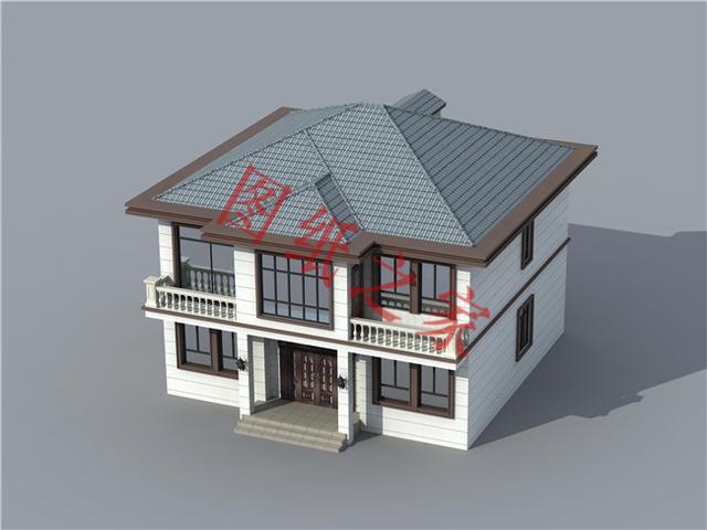 農(nóng)村二層自建房設(shè)計(jì)圖，造價(jià)低廉，您理想的首選！