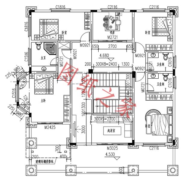 農(nóng)村二層自建房設(shè)計(jì)圖，造價(jià)低廉，您理想的首選！