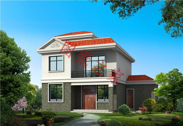 農(nóng)村二層自建房設(shè)計(jì)圖，造價(jià)低廉，您理想的首選！