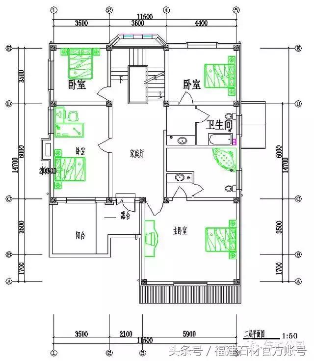 推薦幾款石材別墅設(shè)計(jì)圖，總有一套適合你！