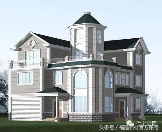 推薦幾款石材別墅設(shè)計(jì)圖，總有一套適合你！