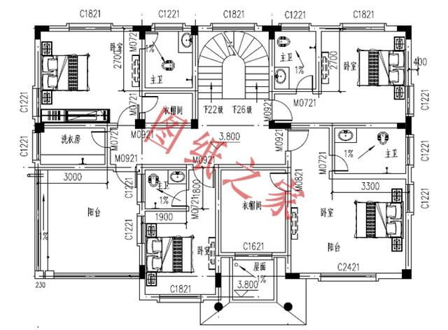 幾套二層別墅設(shè)計圖，簡單又大氣，歡迎喜歡的人點贊和收藏！