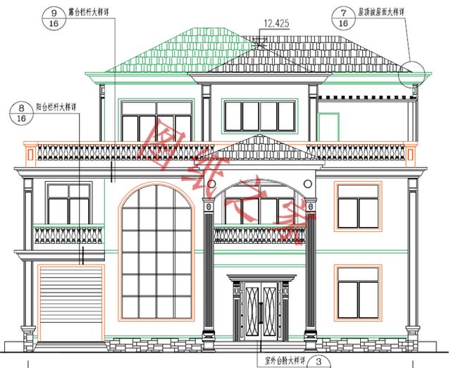 6套三層別墅設(shè)計(jì)圖，外觀獨(dú)特，結(jié)構(gòu)合理！您還在猶豫什么？