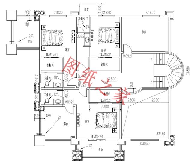 超級(jí)火爆的別墅設(shè)計(jì)圖，外觀新穎，人見(jiàn)人愛(ài)！