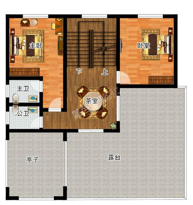 歐式豪華別墅設(shè)計圖，外觀獨(dú)特，造價低廉！