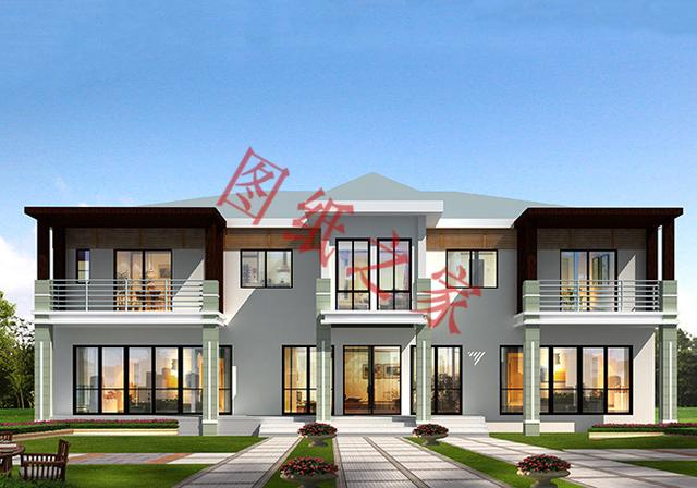 現(xiàn)代別墅設(shè)計(jì)圖，美觀大氣，設(shè)計(jì)新穎！