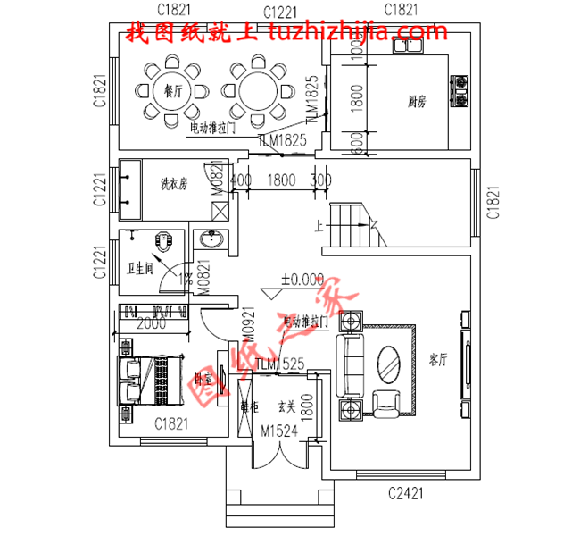 農(nóng)村120方三層自建房子設(shè)計圖紙，再過10年不會淘汰