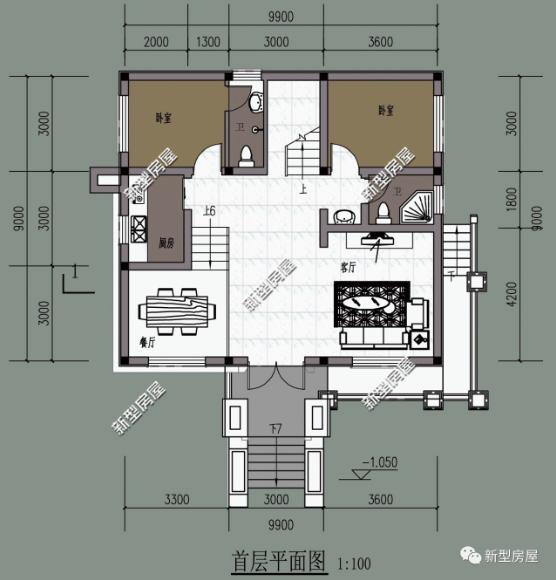 養(yǎng)老房設(shè)計圖，占地面積小，外觀美造價??！