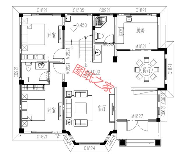 5套經(jīng)典的三層別墅設(shè)計(jì)圖，美觀與實(shí)用并存，時(shí)尚與前衛(wèi)共有！