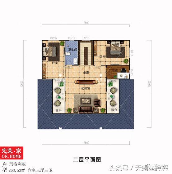 個性的意式風格別墅設計圖，動靜結合意境優(yōu)美！