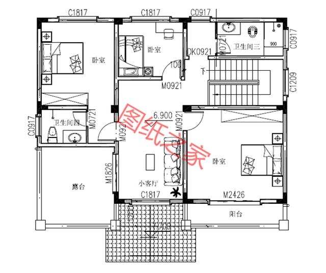 6套農(nóng)村三層別墅設(shè)計(jì)圖，看看哪套更符合你的審美