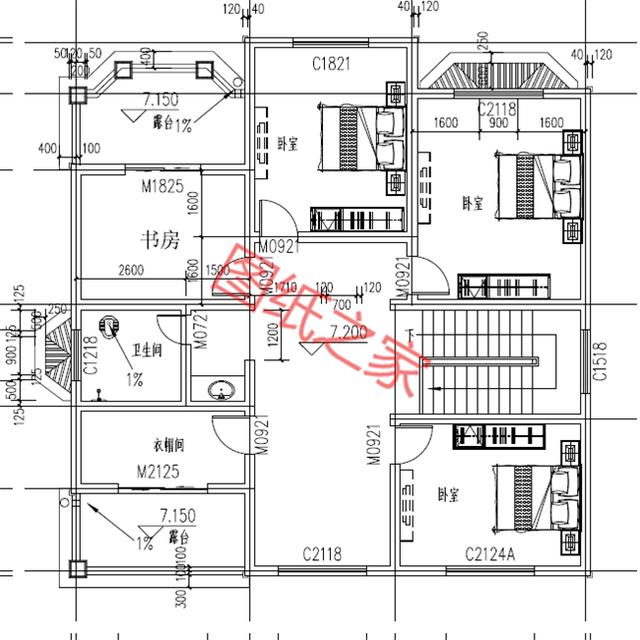 6套農(nóng)村三層別墅設(shè)計(jì)圖，看看哪套更符合你的審美