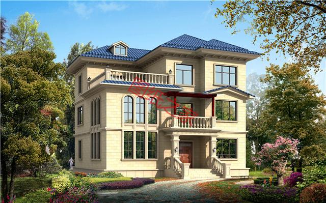 6套農(nóng)村三層別墅設(shè)計(jì)圖，看看哪套更符合你的審美