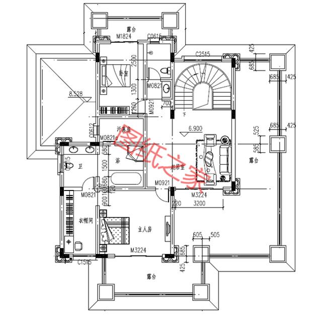 自建房設計圖，簡單大氣，最重要的是符合您的審美要求！